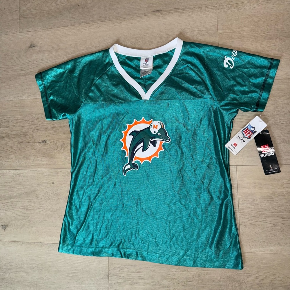 NFL Women Dolphin Jersey. “MARSHALL 19”